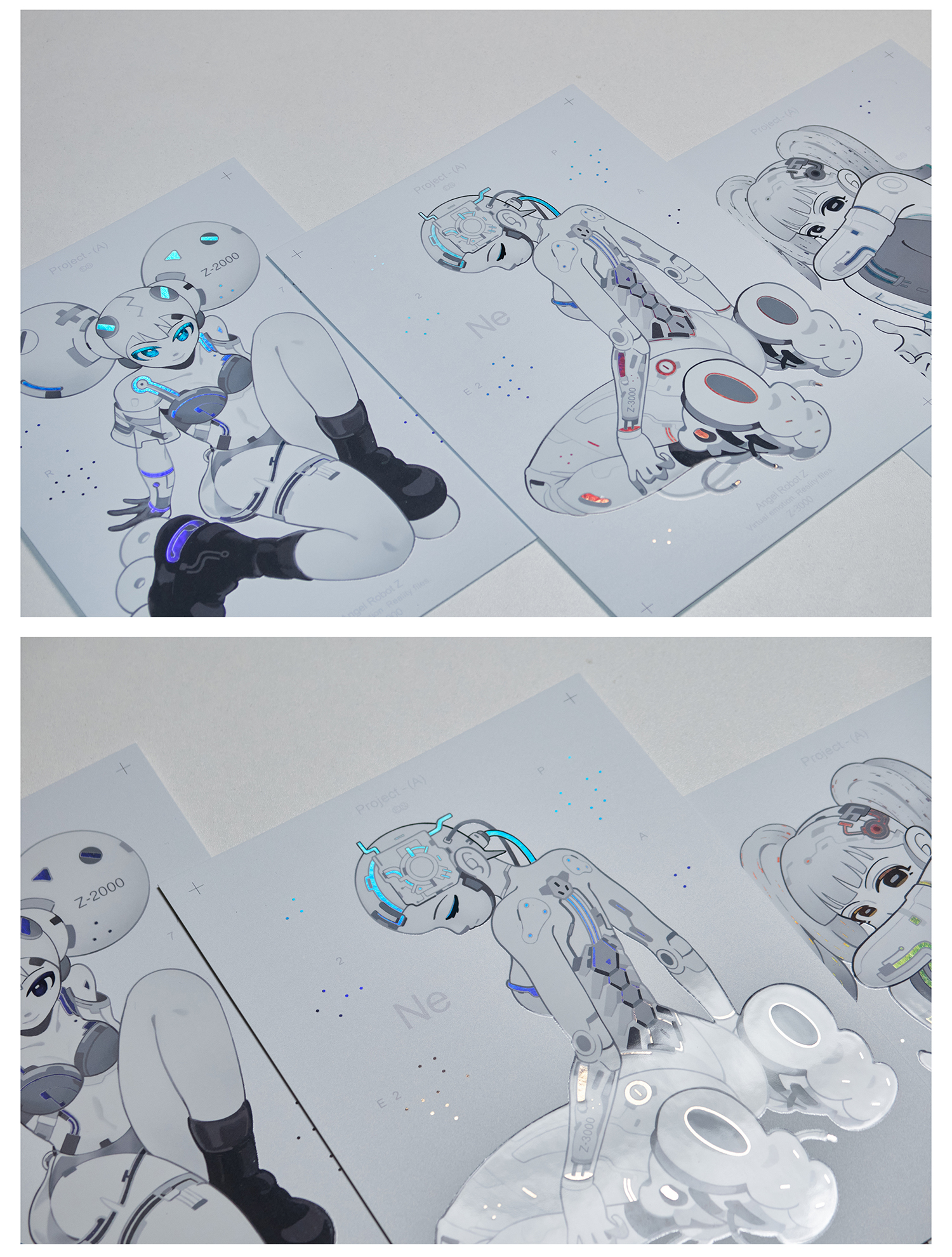 Angel Robot Laser Craft Painting