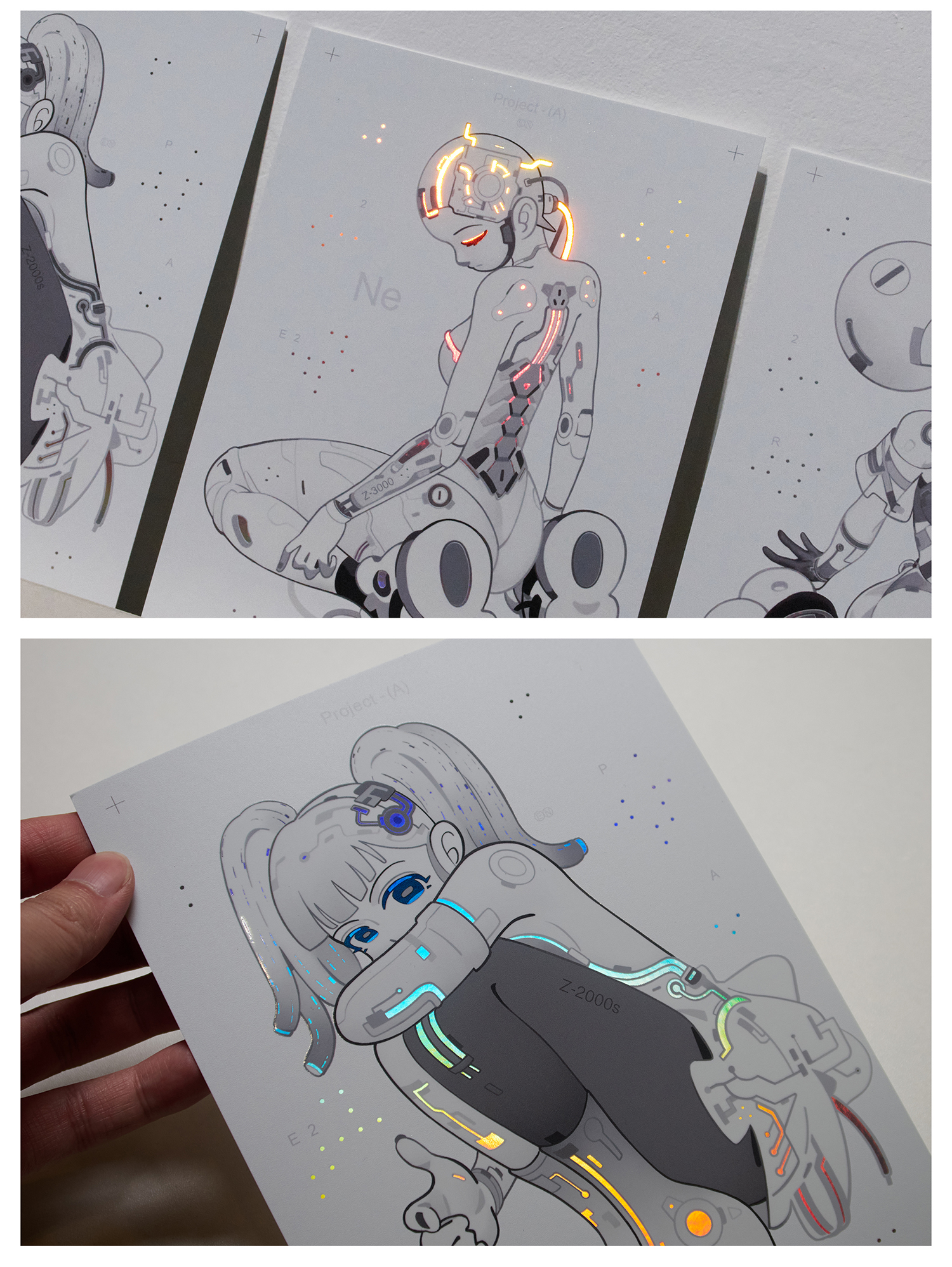 Angel Robot Laser Craft Painting