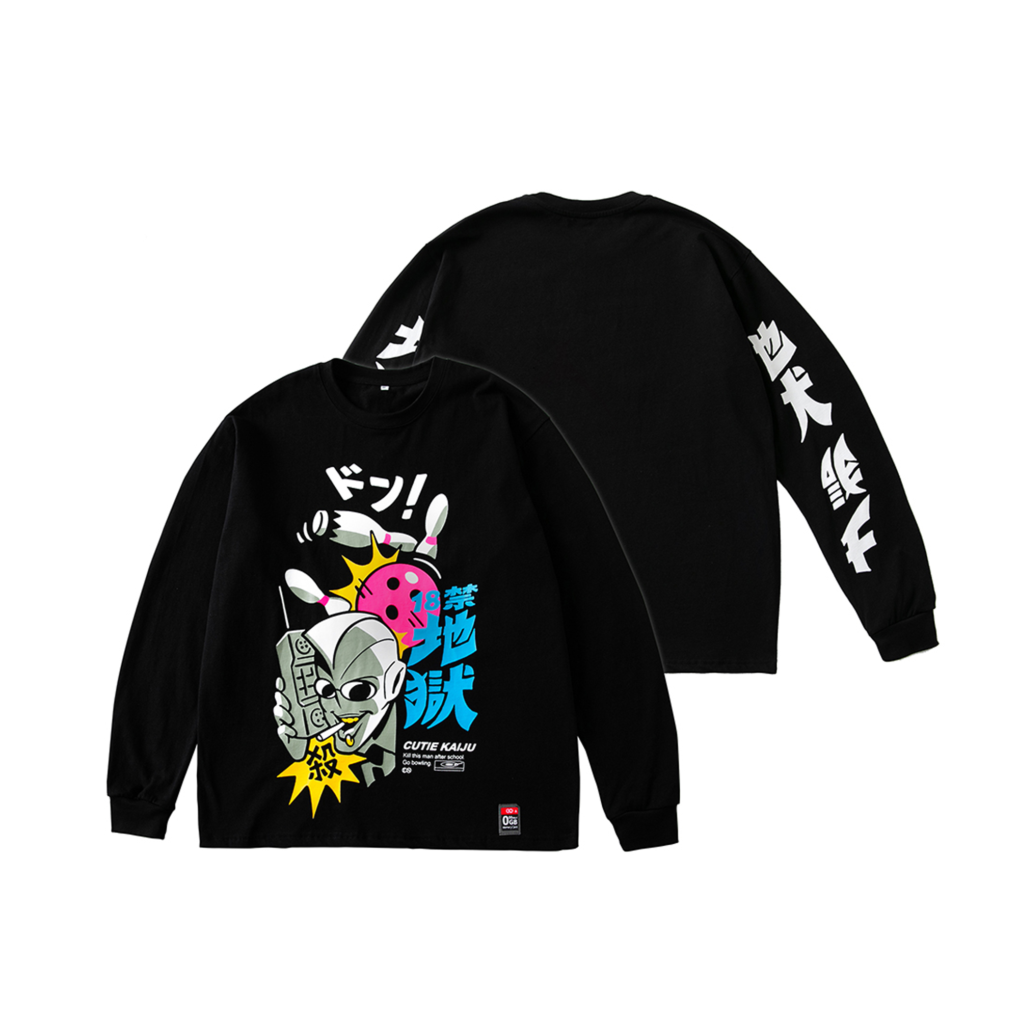 CUTIE KAIJU Long sleeve T-shirt