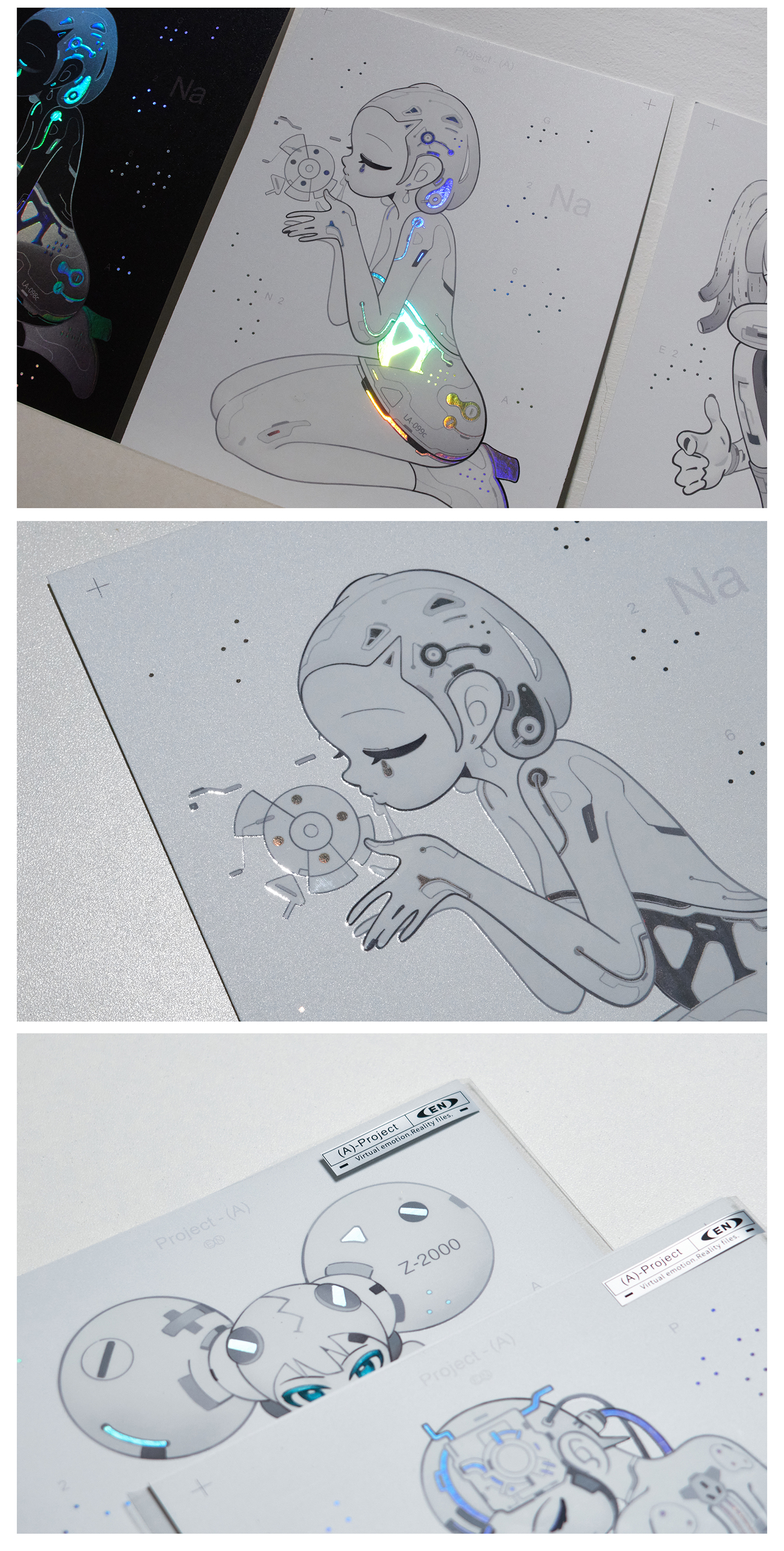 Angel Robot Laser Craft Painting