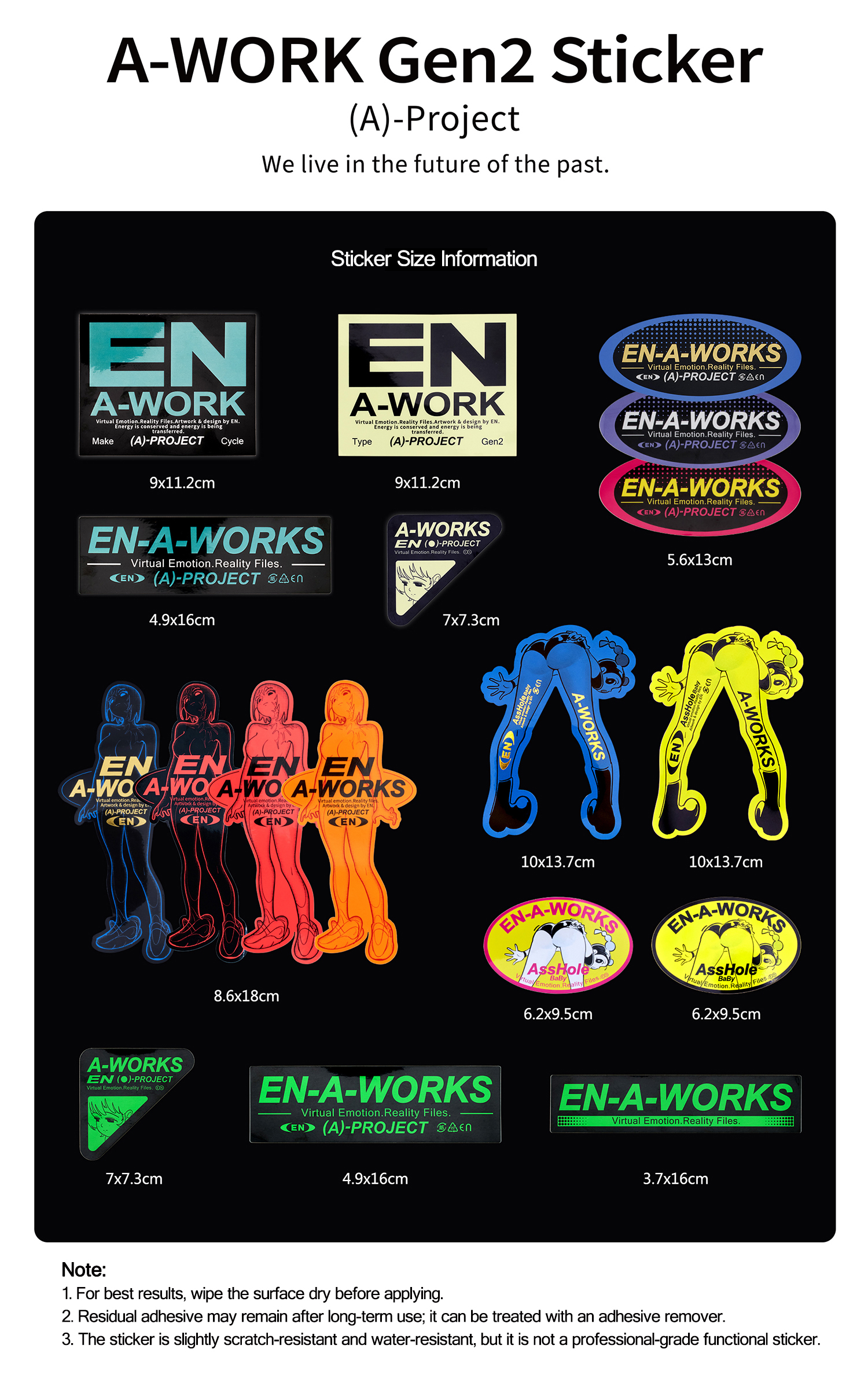 A-WORK Gen2 Sticker