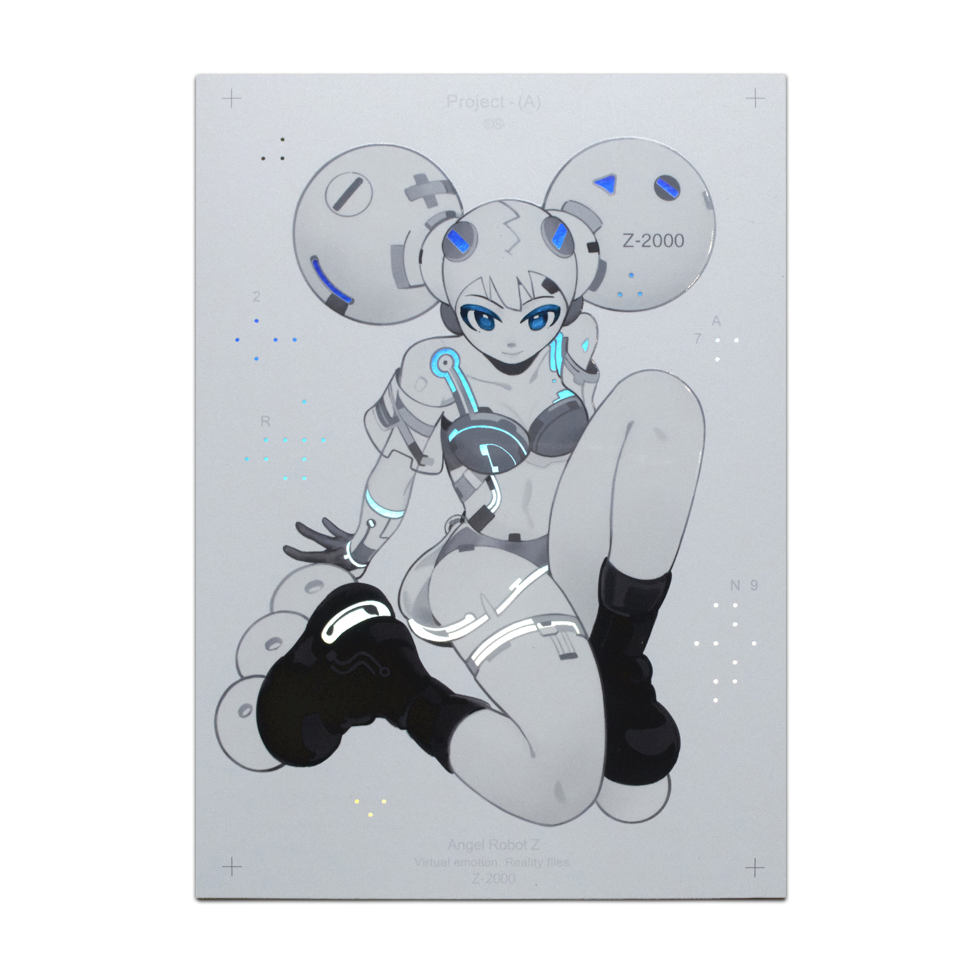 Angel Robot Laser Craft Painting