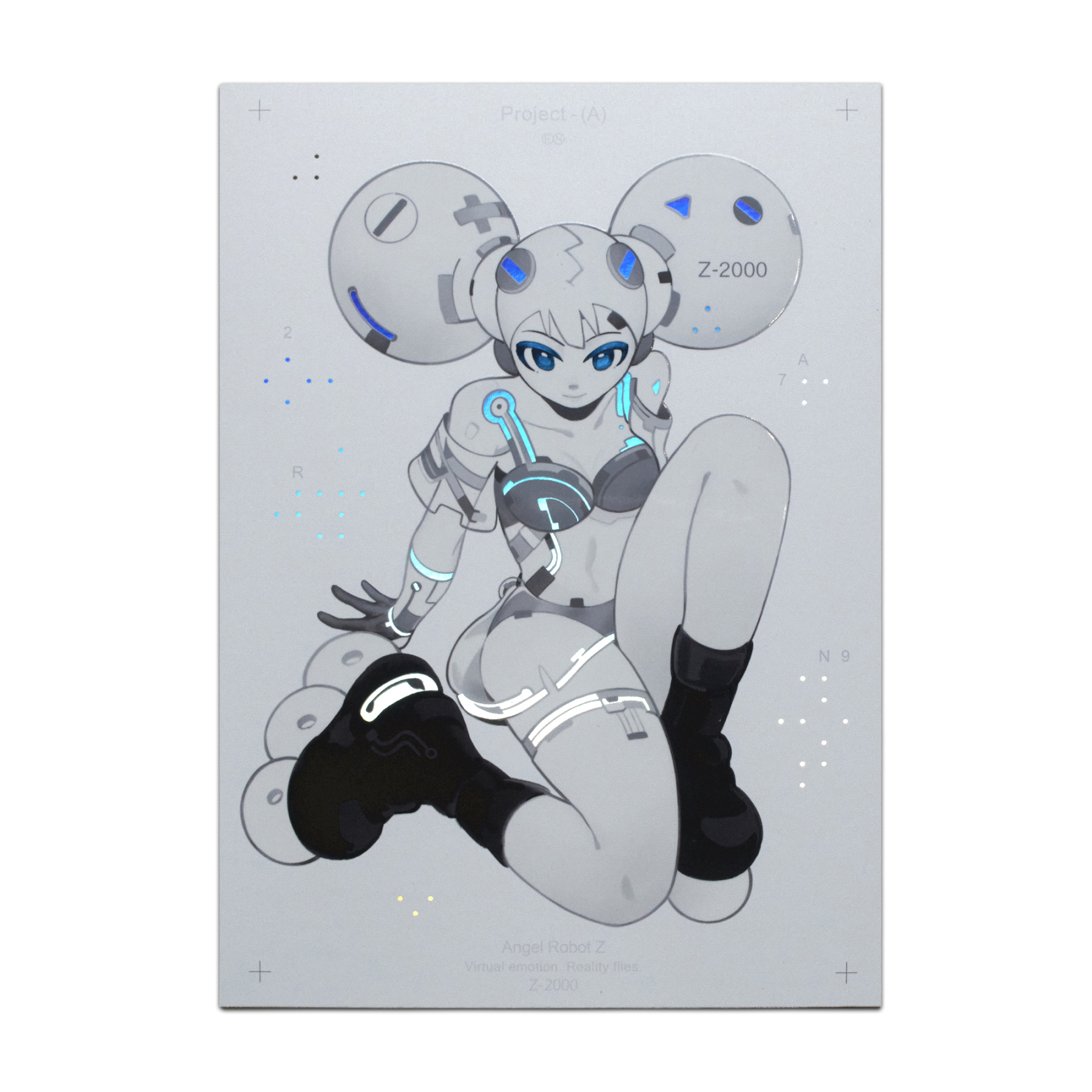 Angel Robot Laser Craft Painting