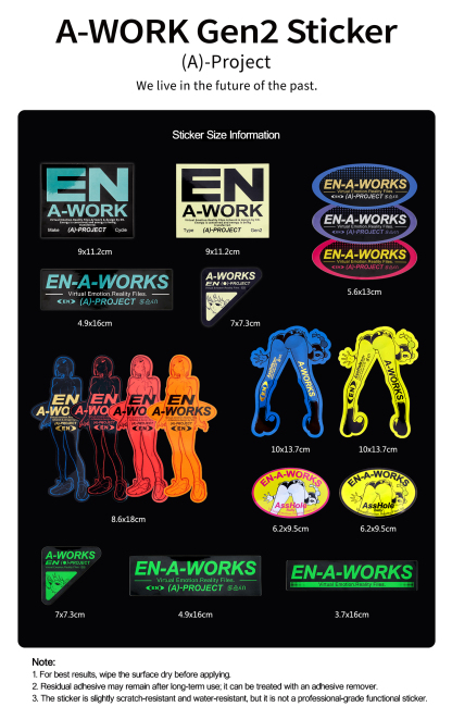 A-WORK Gen2 Sticker