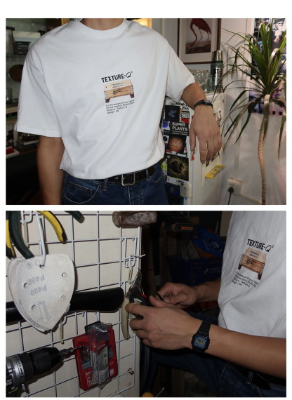 Texture-Q Desk t-shirt