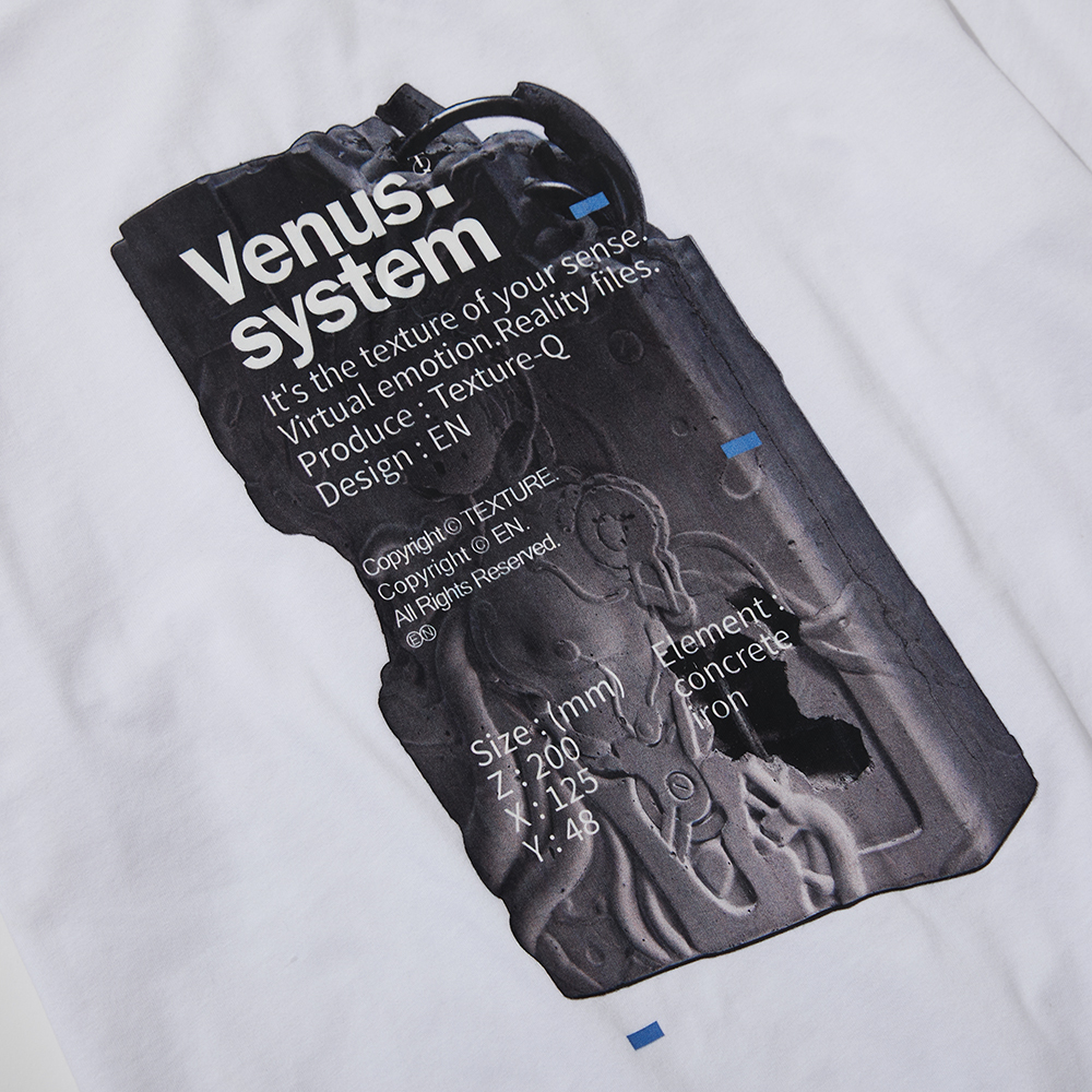 Texture-Q Venus system t-shirt
