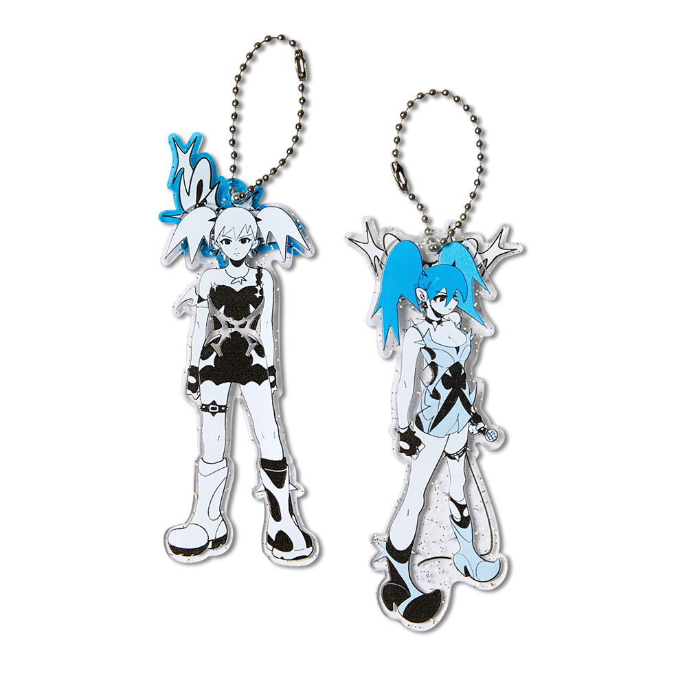 A/B-Star Glitter Acrylic Goods