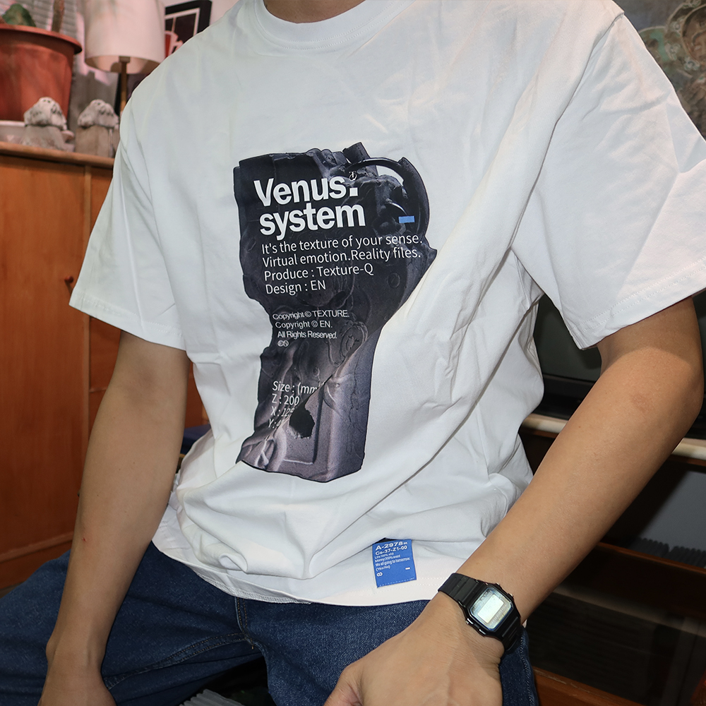 Texture-Q Venus system t-shirt