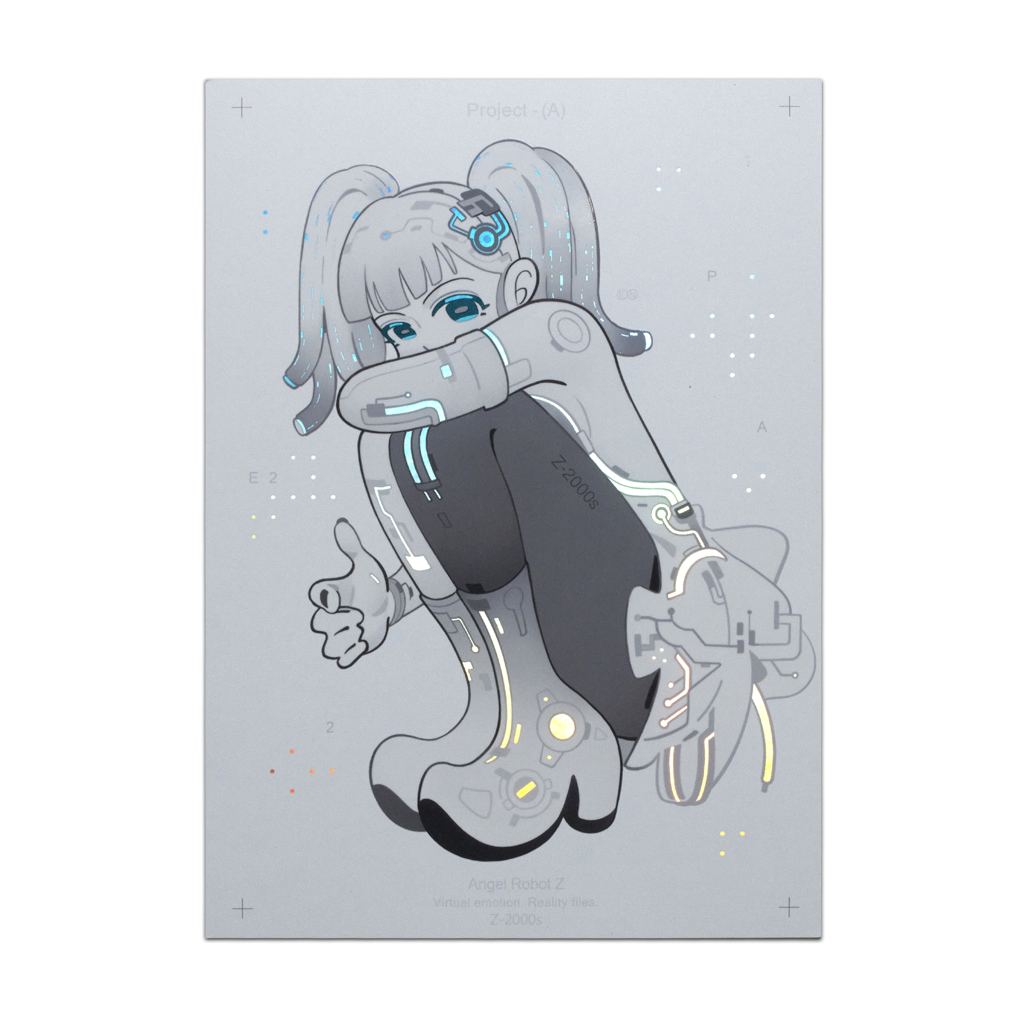 Angel Robot Laser Craft Painting