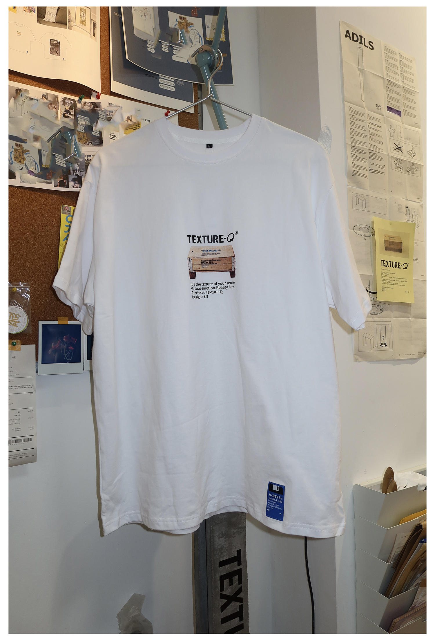 Texture-Q Desk t-shirt