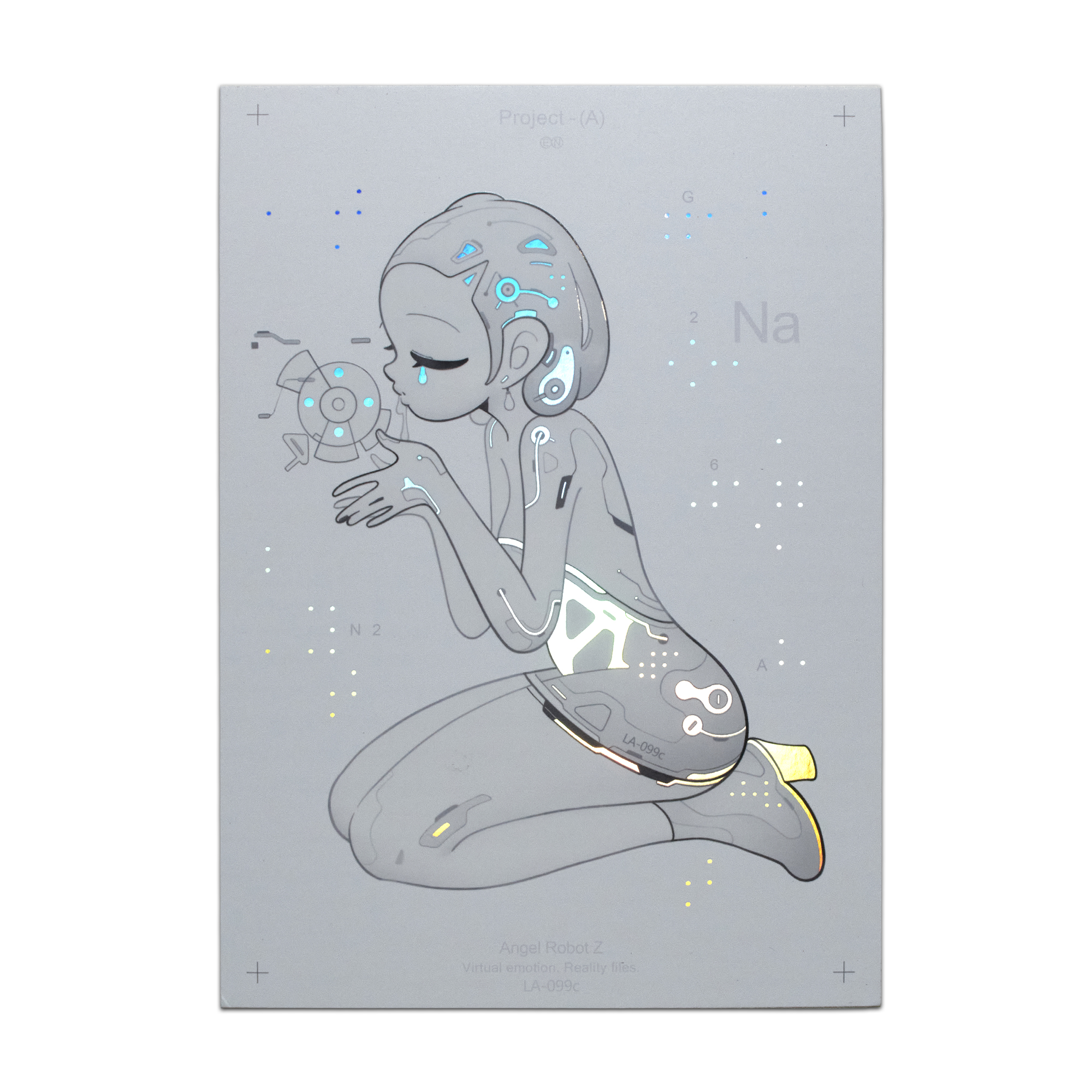 Angel Robot Laser Craft Painting