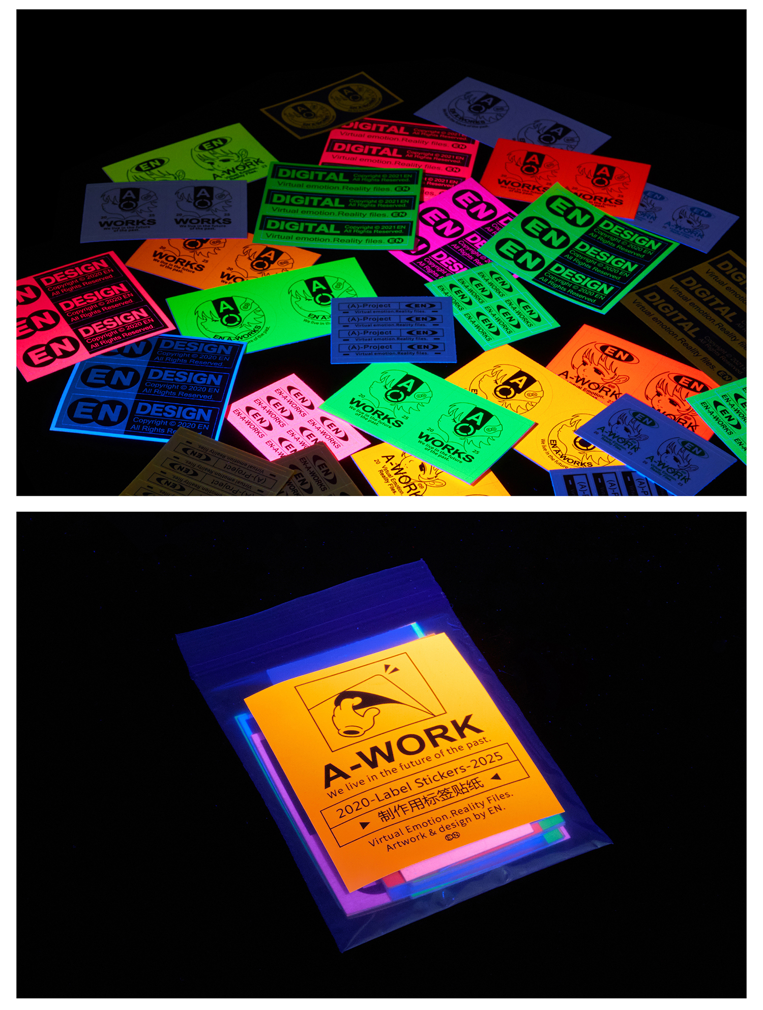 A-WORK Label Stickers