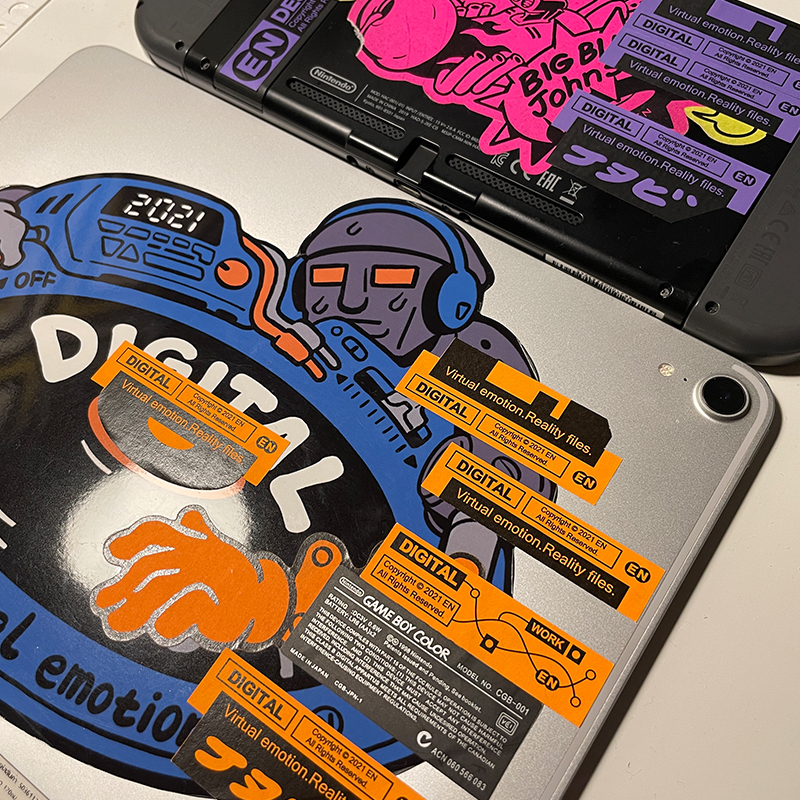EN Design stickers