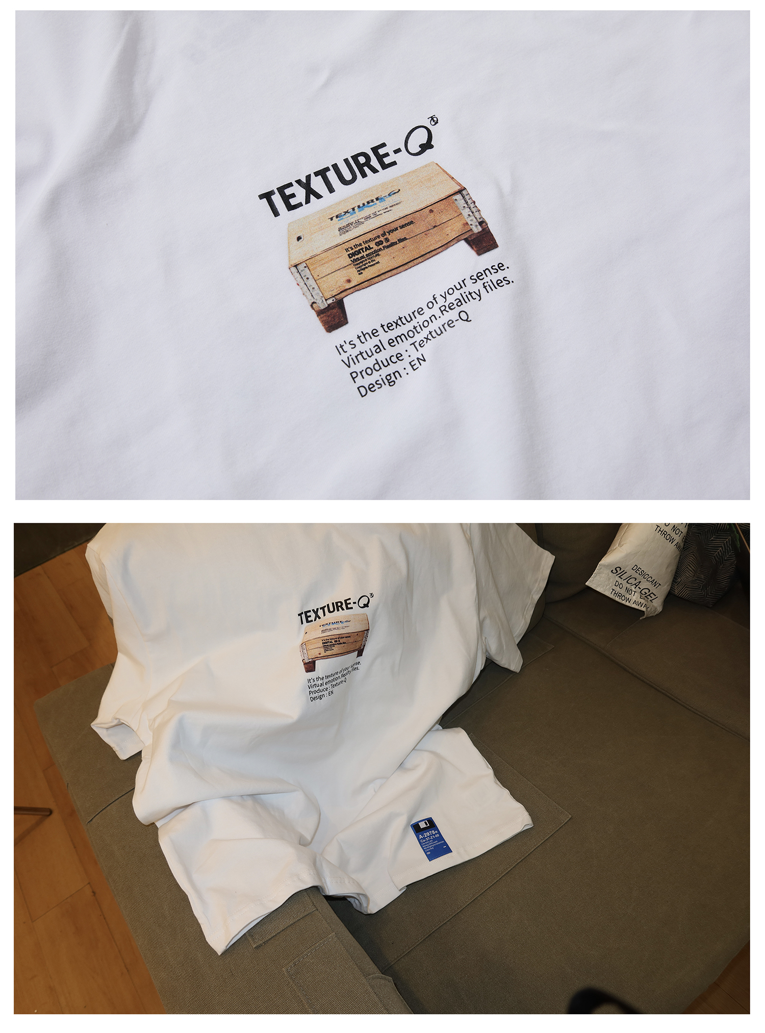 Texture-Q Desk t-shirt