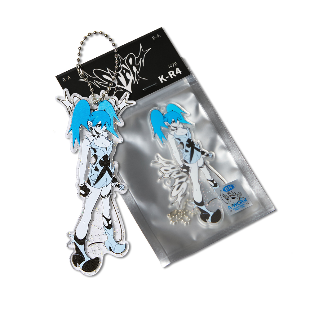 A/B-Star Glitter Acrylic Goods