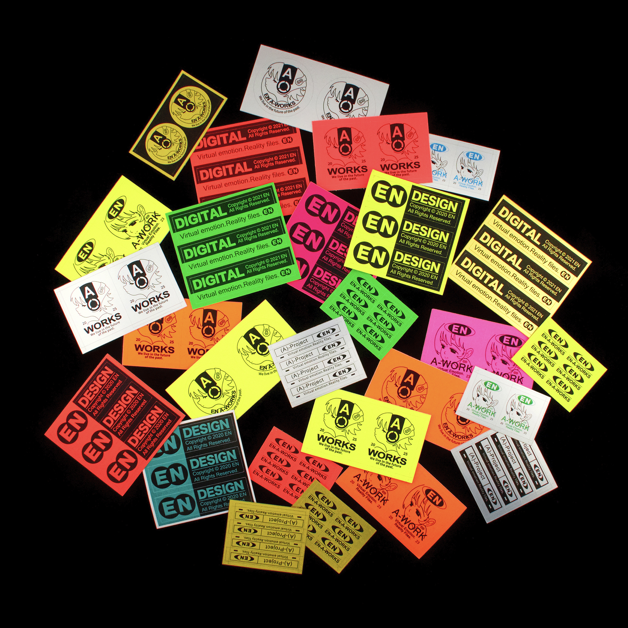 A-WORK Label Stickers
