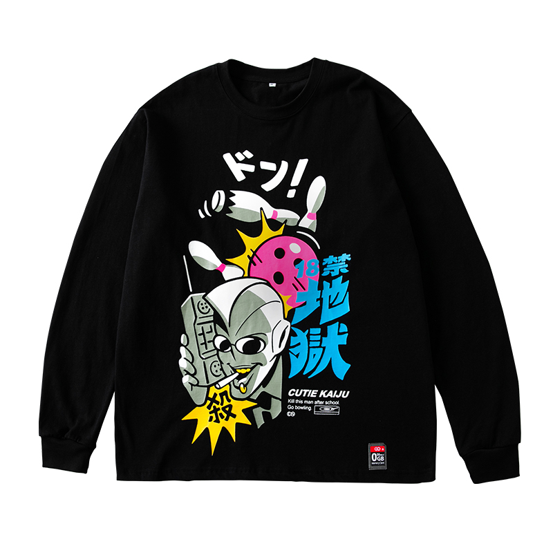 CUTIE KAIJU Long sleeve T-shirt