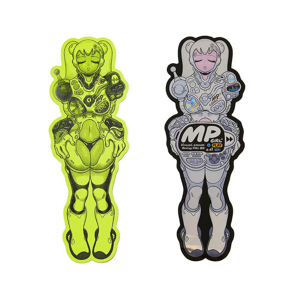 MP Girl small sticker