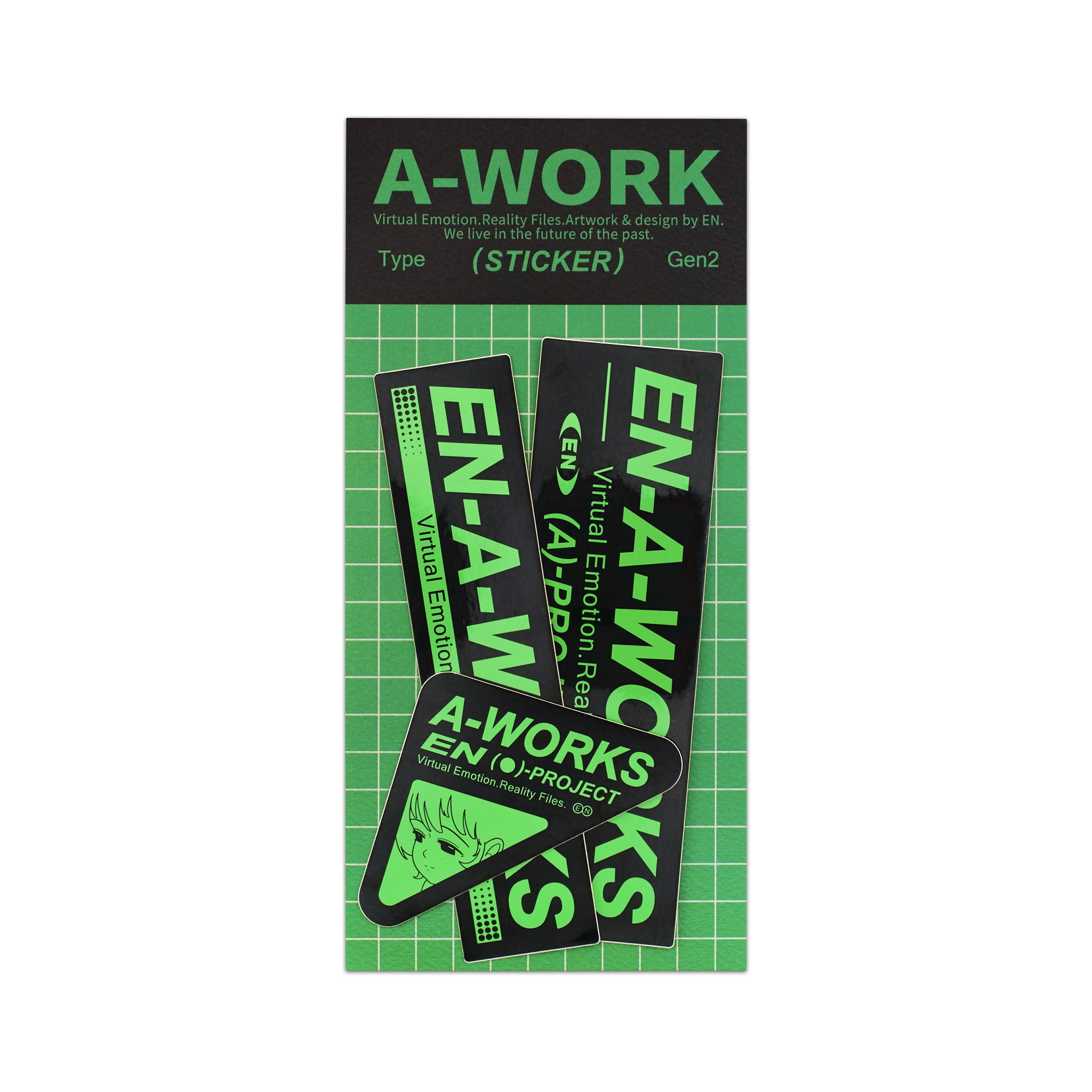 A-WORK Sticker