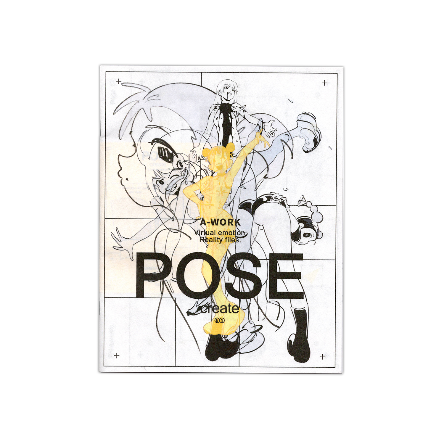 Pose create book ( A & B )