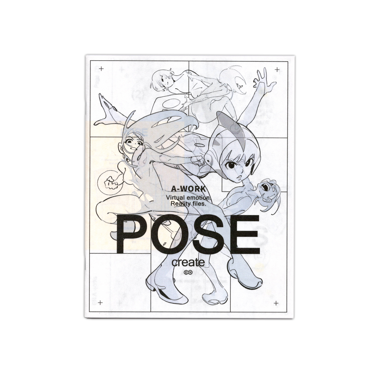 Pose create book ( A & B )