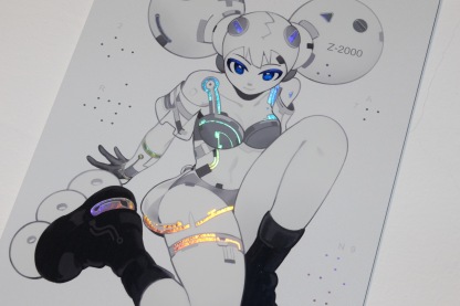 Angel Robot Laser Craft Painting