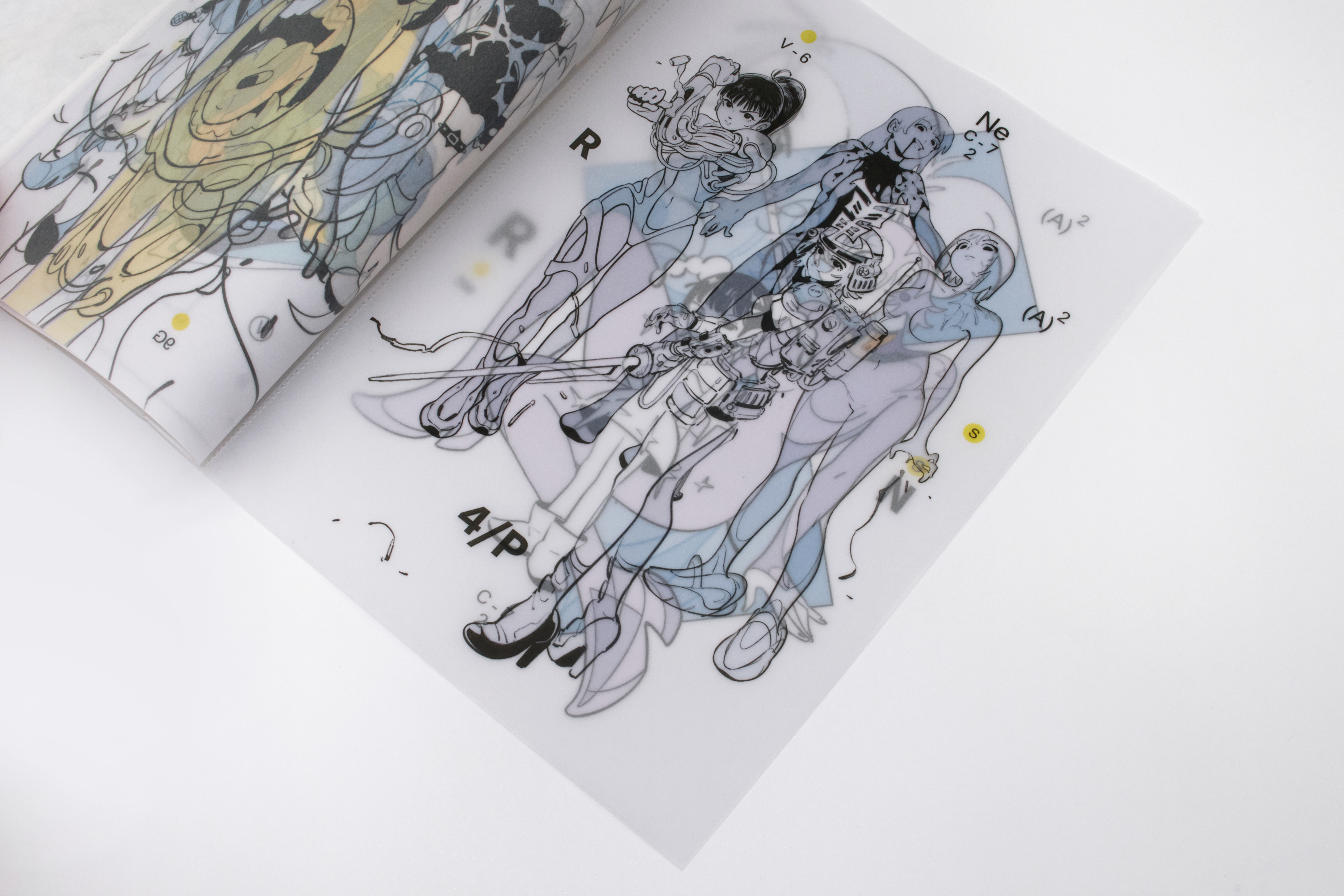 Pose create book ( A & B )