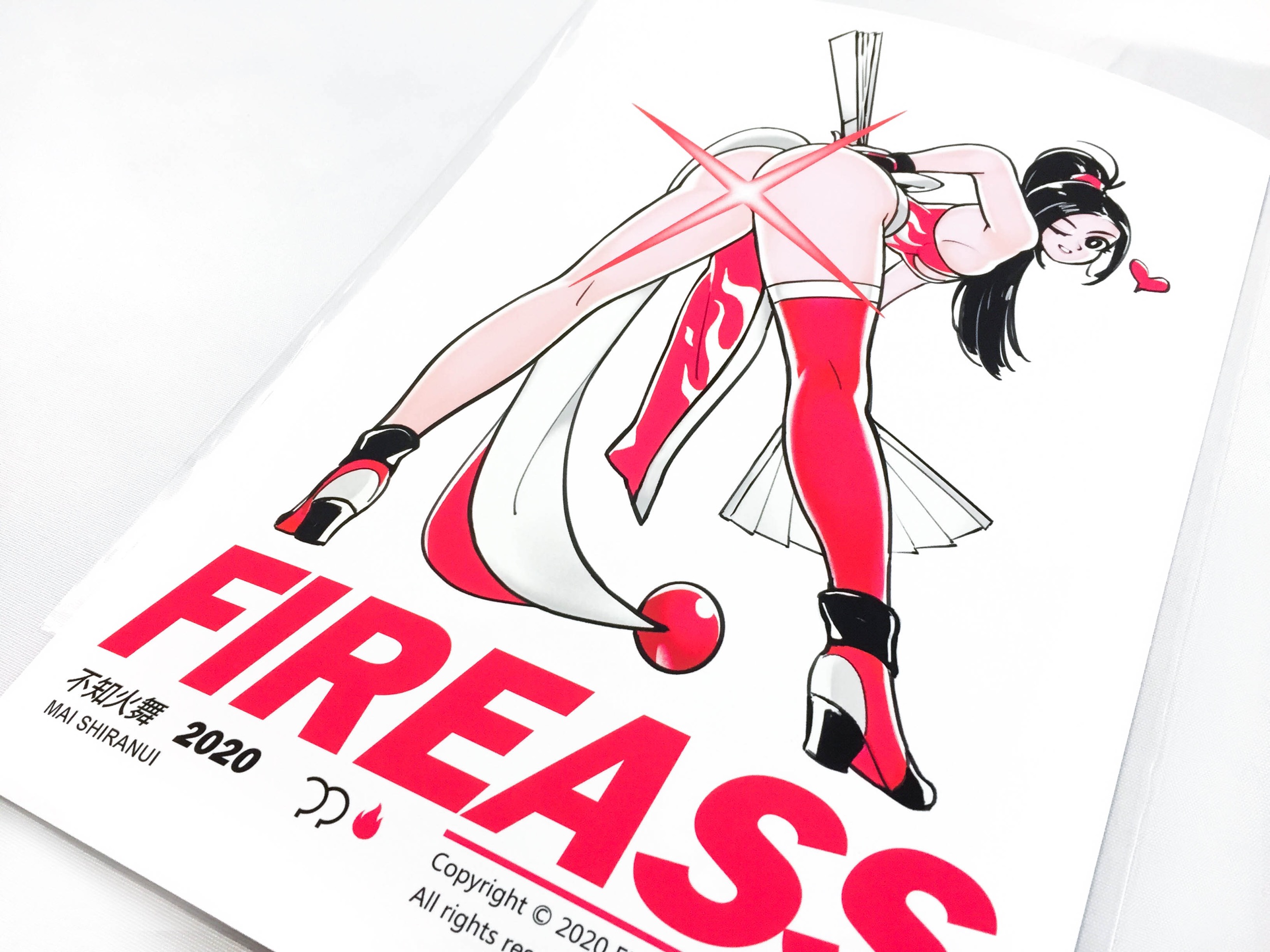 EN A-works Art giclee illustration A4 (4 sheets) - D