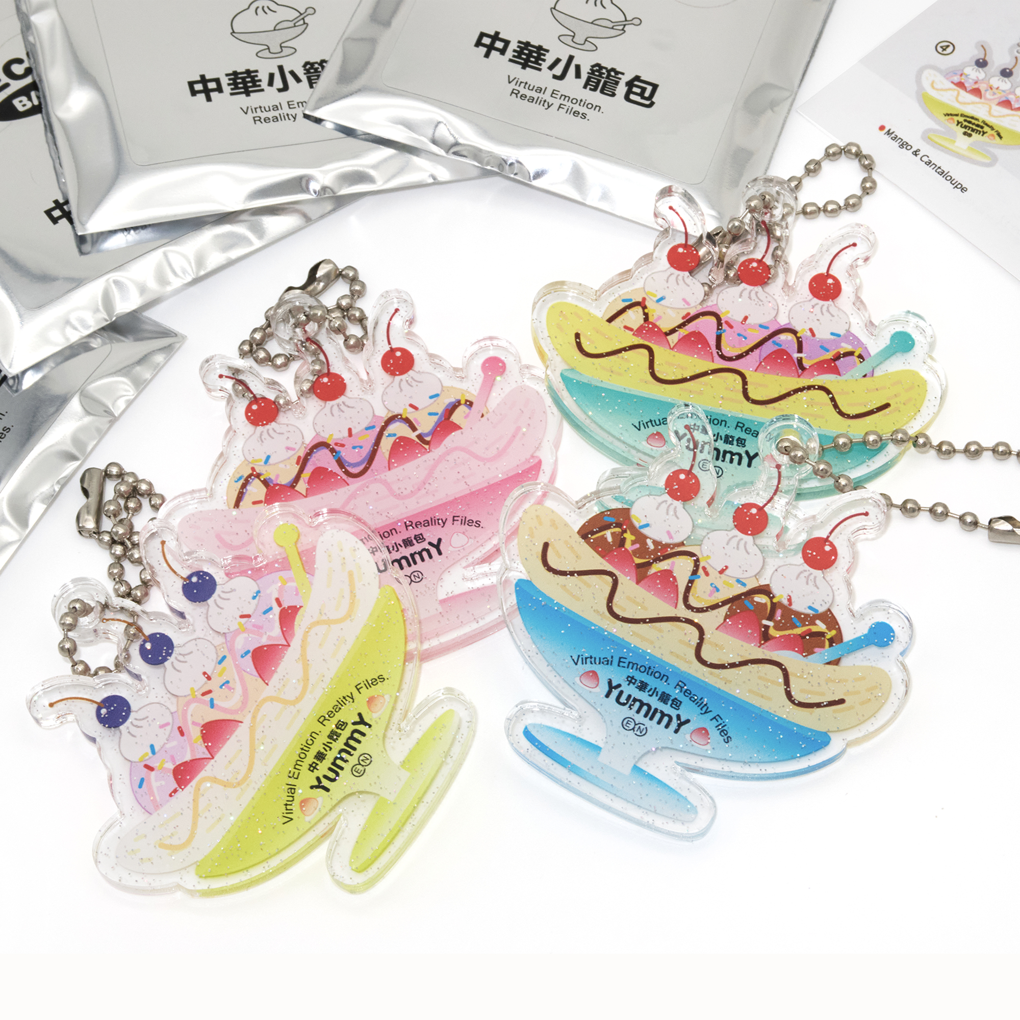 中華小籠包 - BANANA ICE CREAM ACRYLIC STANDEE