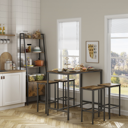  Powanli Bar Stools Set of 2, Counter Bar Stools with Swivel Bar and Adjustable Height, Modern PVC Barstools Bar Chairs - Black