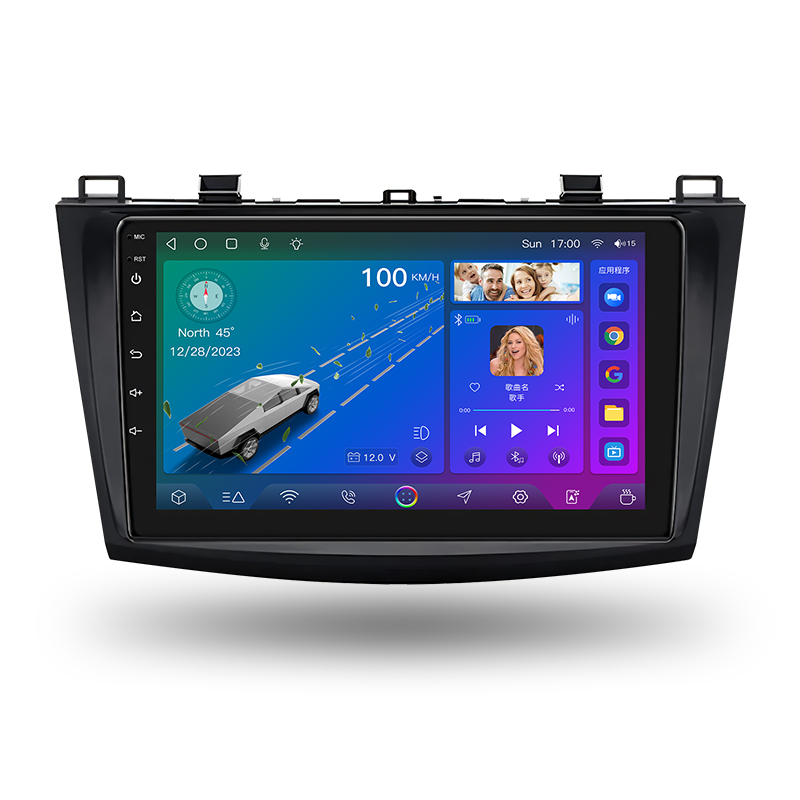9 Inch Touch Screen Android 12 Car Stereo for Mazda 3 2009-2013