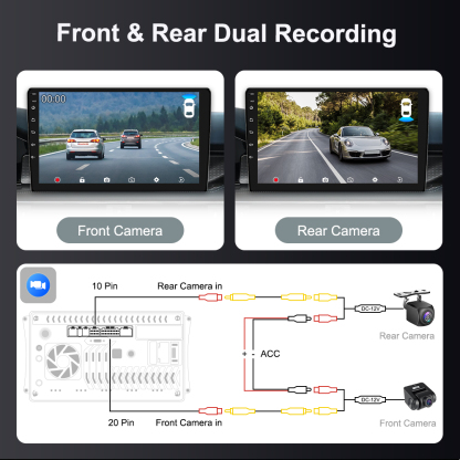 9''/10''  Android 13 Car Radio Automotive Multimedia Player