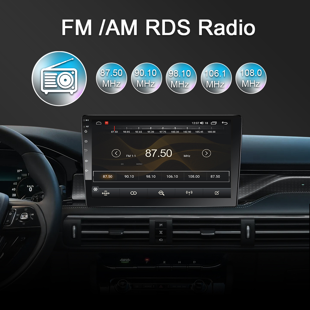 9''/10''  Android 13 Car Radio Automotive Multimedia Player