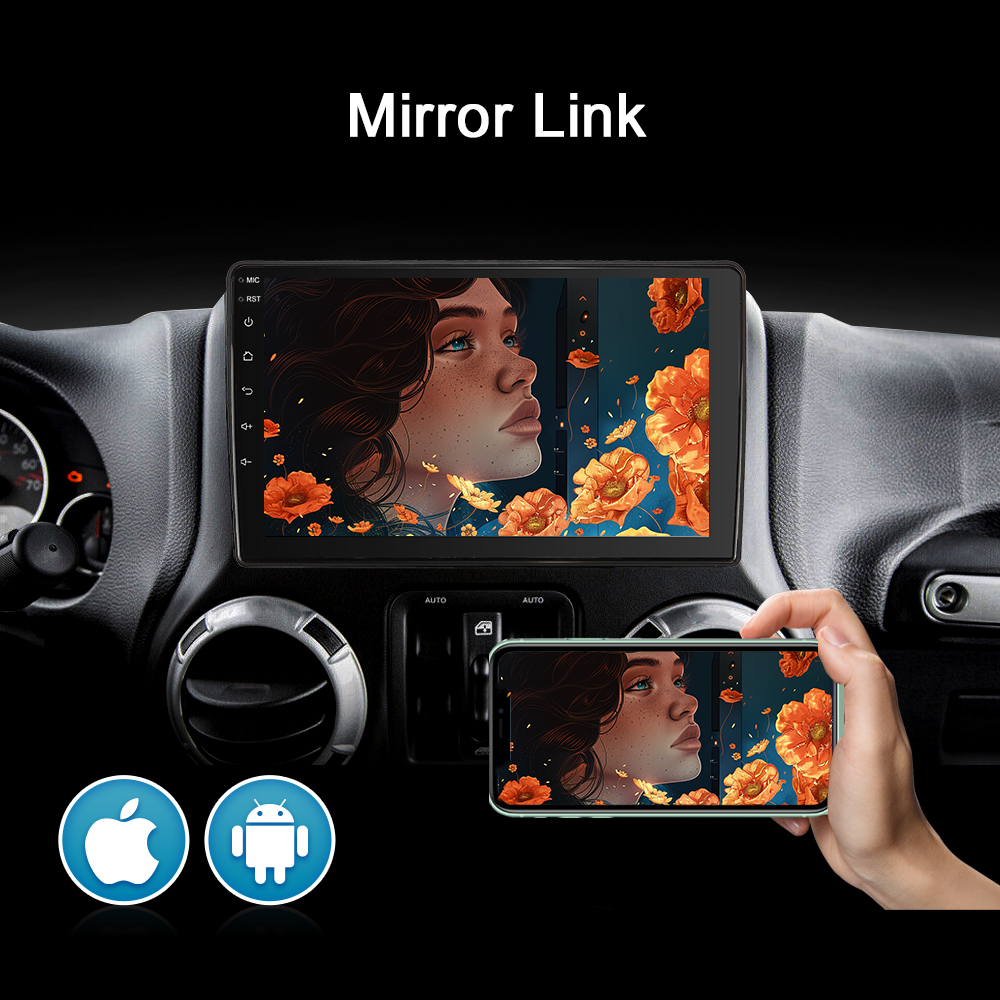 JEEP|DODGE|CHRYSLER|10-Inch Touch Screen Display|Car Radio|Universal Package