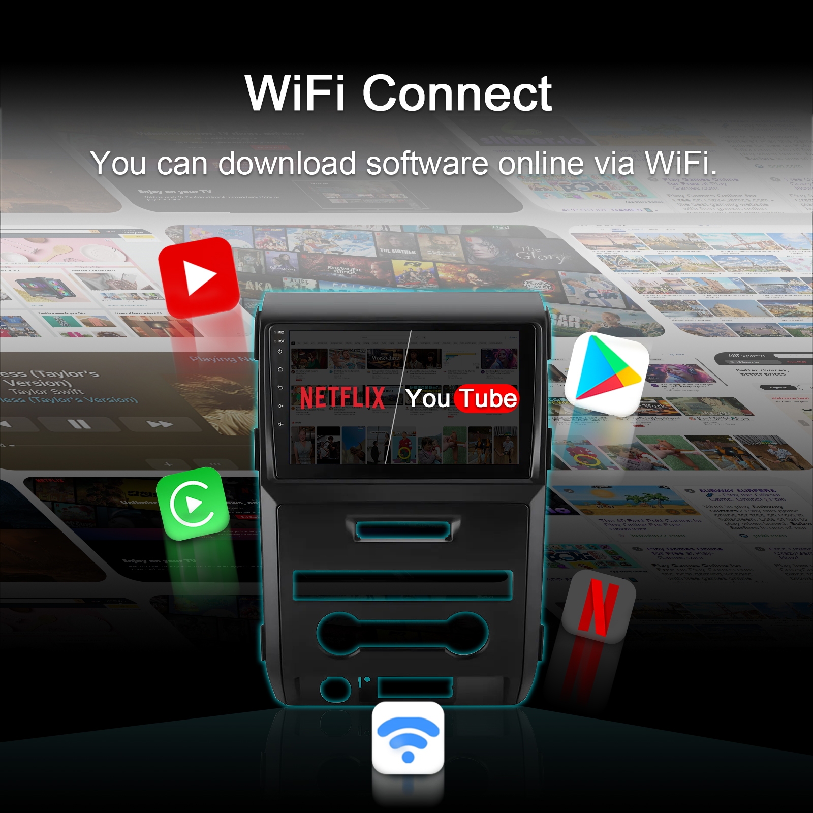 9 inch Car Radio for Ford F150 F-150 2009-2012