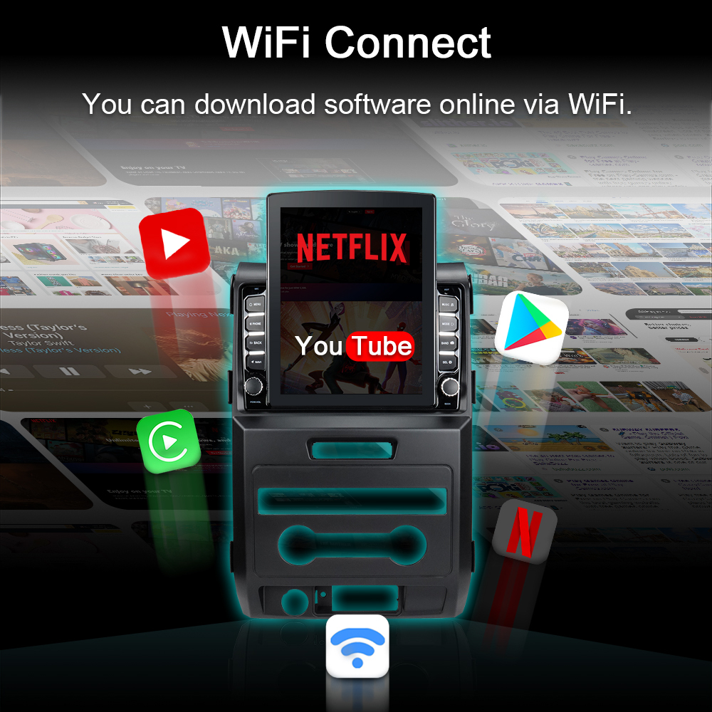 9.7"Android 12 Car Stereo For Ford F150 F-150 2009-2014