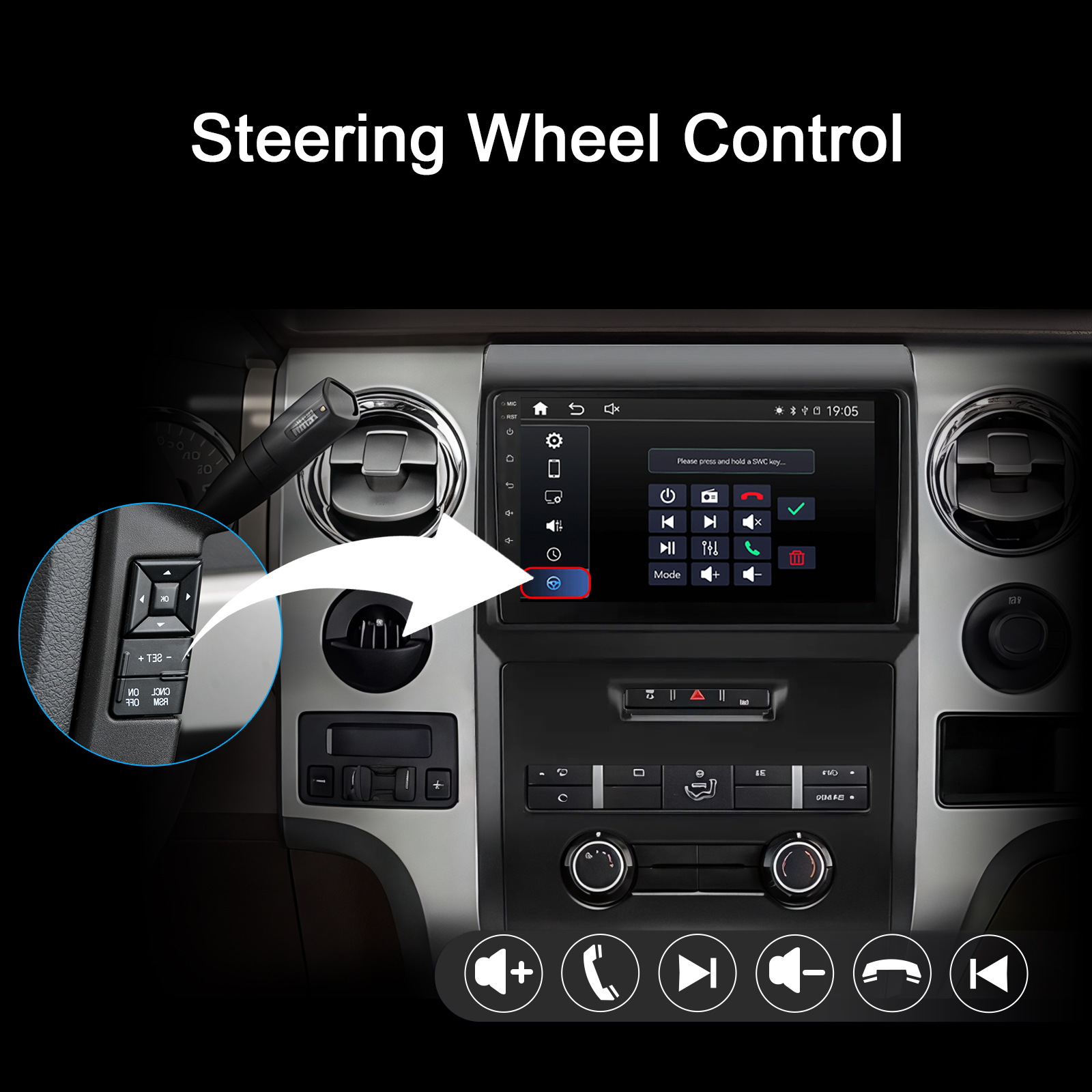 9 inch Car Radio for Ford F150 F-150 2009-2012