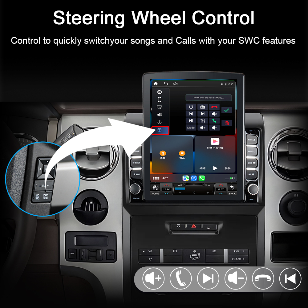 9.7"Android 12 Car Stereo For Ford F150 F-150 2009-2014