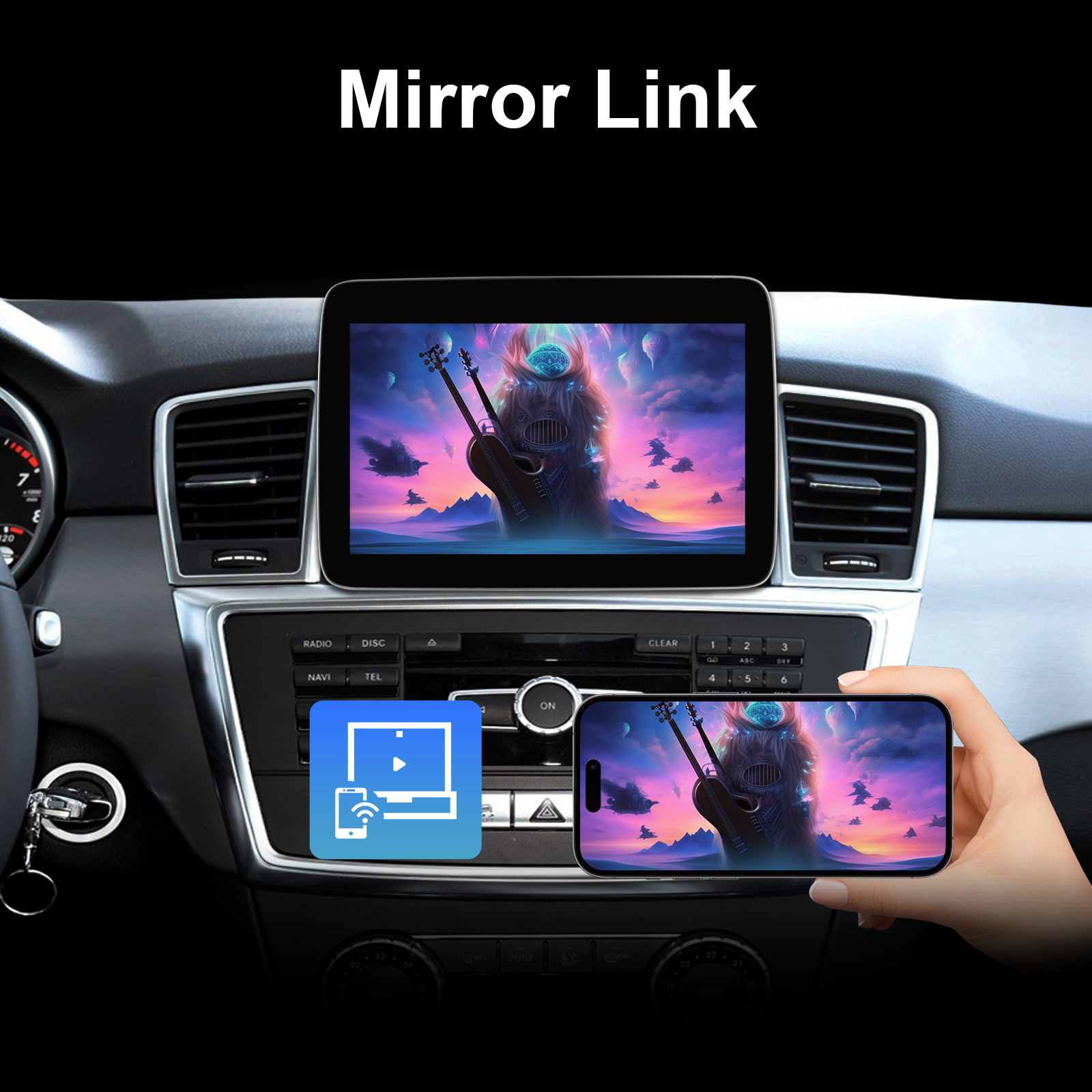 For Mercedes Benz ML GL W166 X166 2012-2015 Android 11 Car Stereo