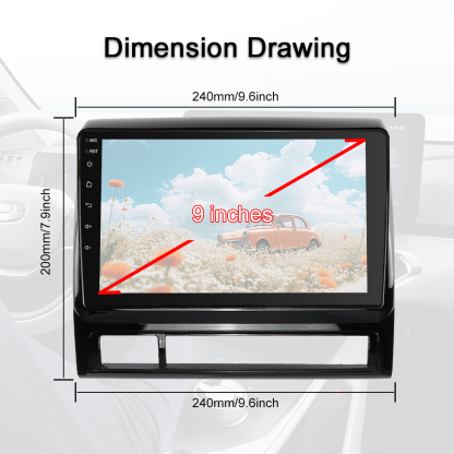 TOYOTA TACOMA 2005-2013|CarPlay|Car Stereo|9 inch Display|Android 10