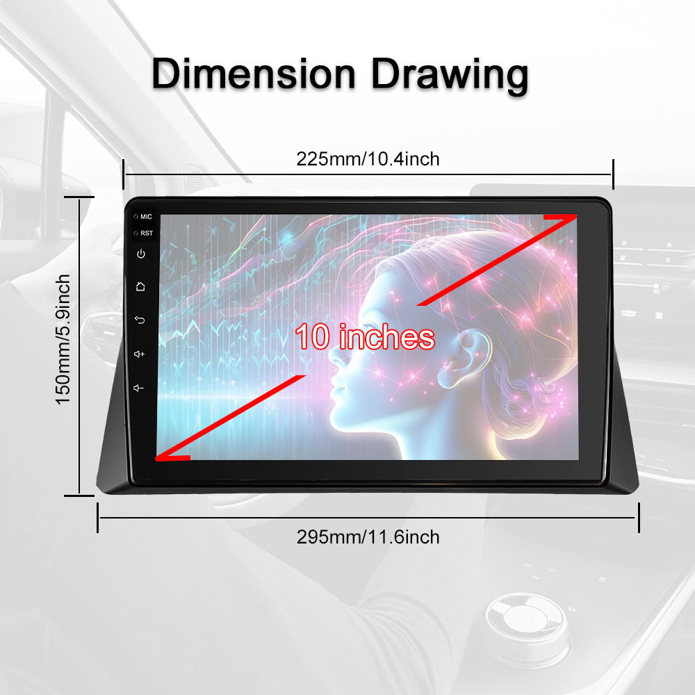 HONDA ACCORD 2008-2013|10-Inch  Display|Car Radio|Android 12