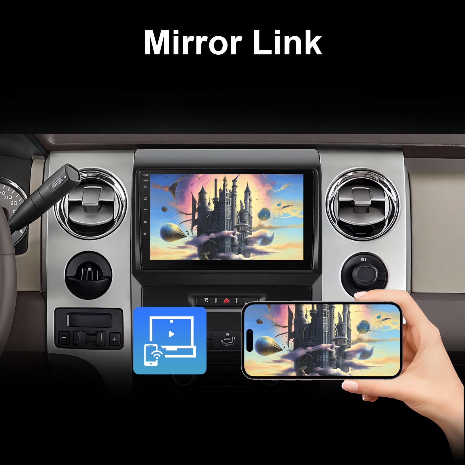 9 inch Car Radio for Ford F150 F-150 2009-2012