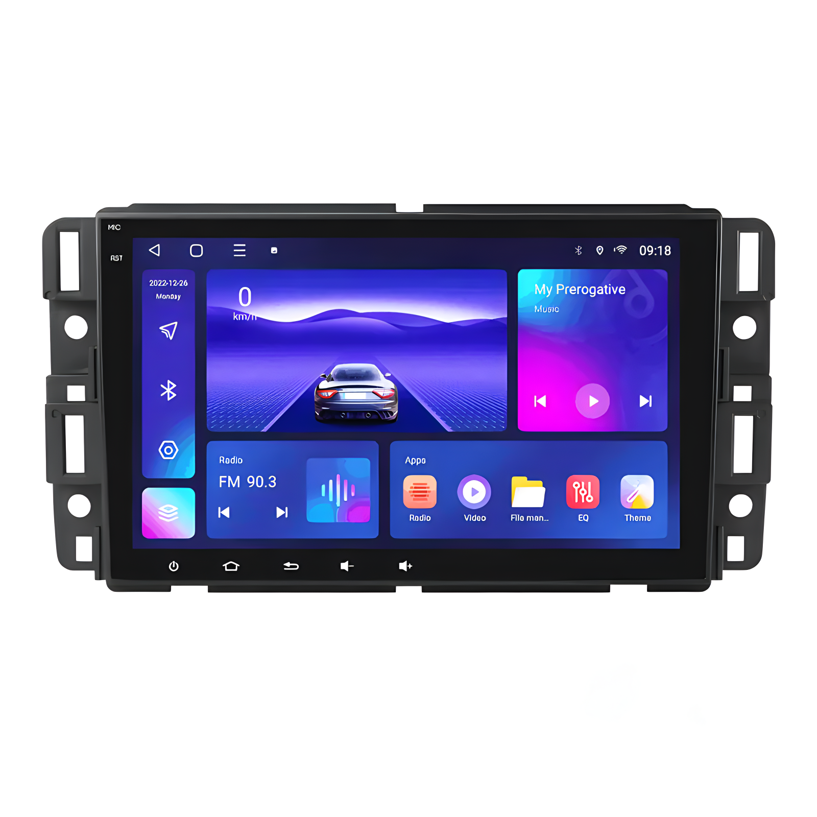 8-Inch IPS Touch Screen Car Stereo For GMC