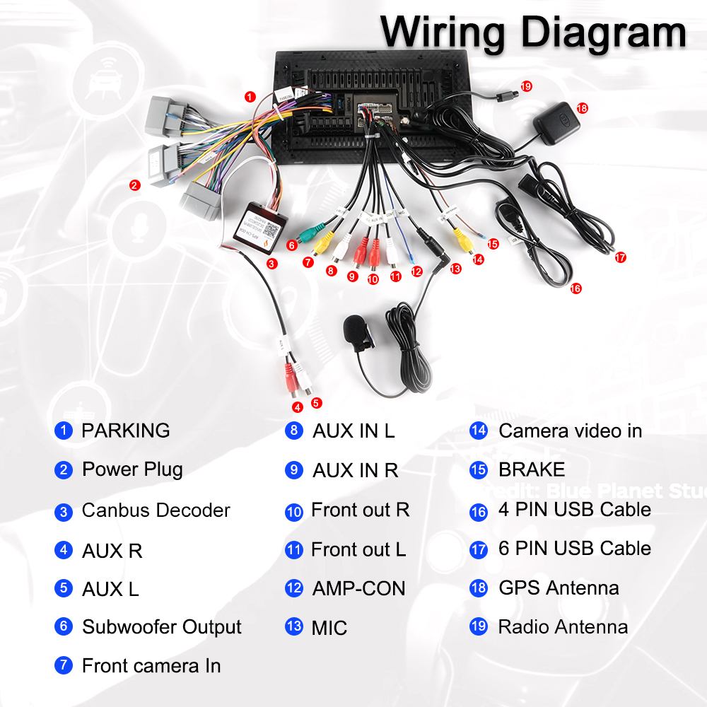 JEEP|DODGE|CHRYSLER|10-Inch Touch Screen Display|Car Radio|Universal Package