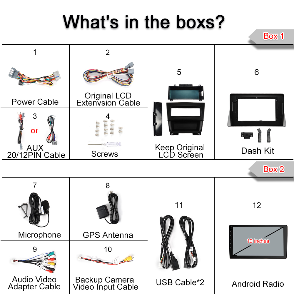 HONDA ACCORD 2008-2013|10-Inch  Display|Car Radio|Android 12