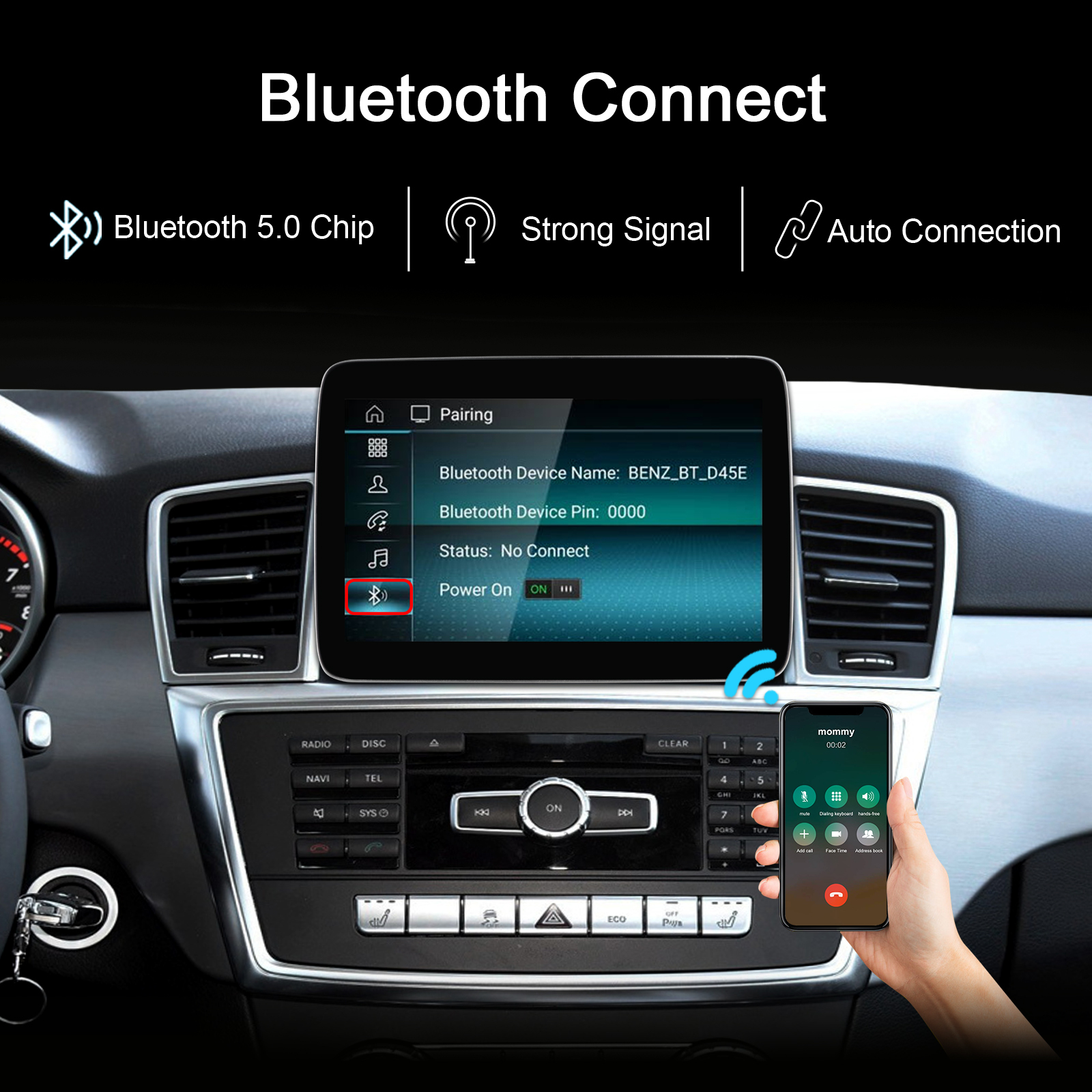 For Mercedes Benz ML GL W166 X166 2012-2015 Android 11 Car Stereo