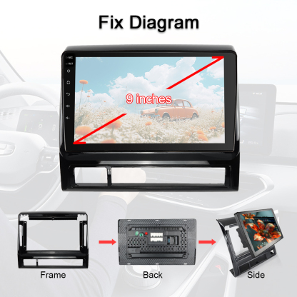 TOYOTA TACOMA 2005-2013|CarPlay|Car Stereo|9 inch Display|Android 10