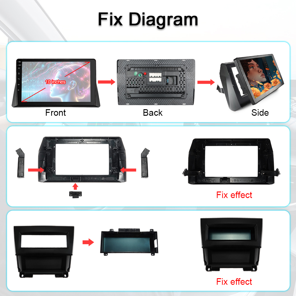 HONDA ACCORD 2008-2013|10-Inch  Display|Car Radio|Android 12