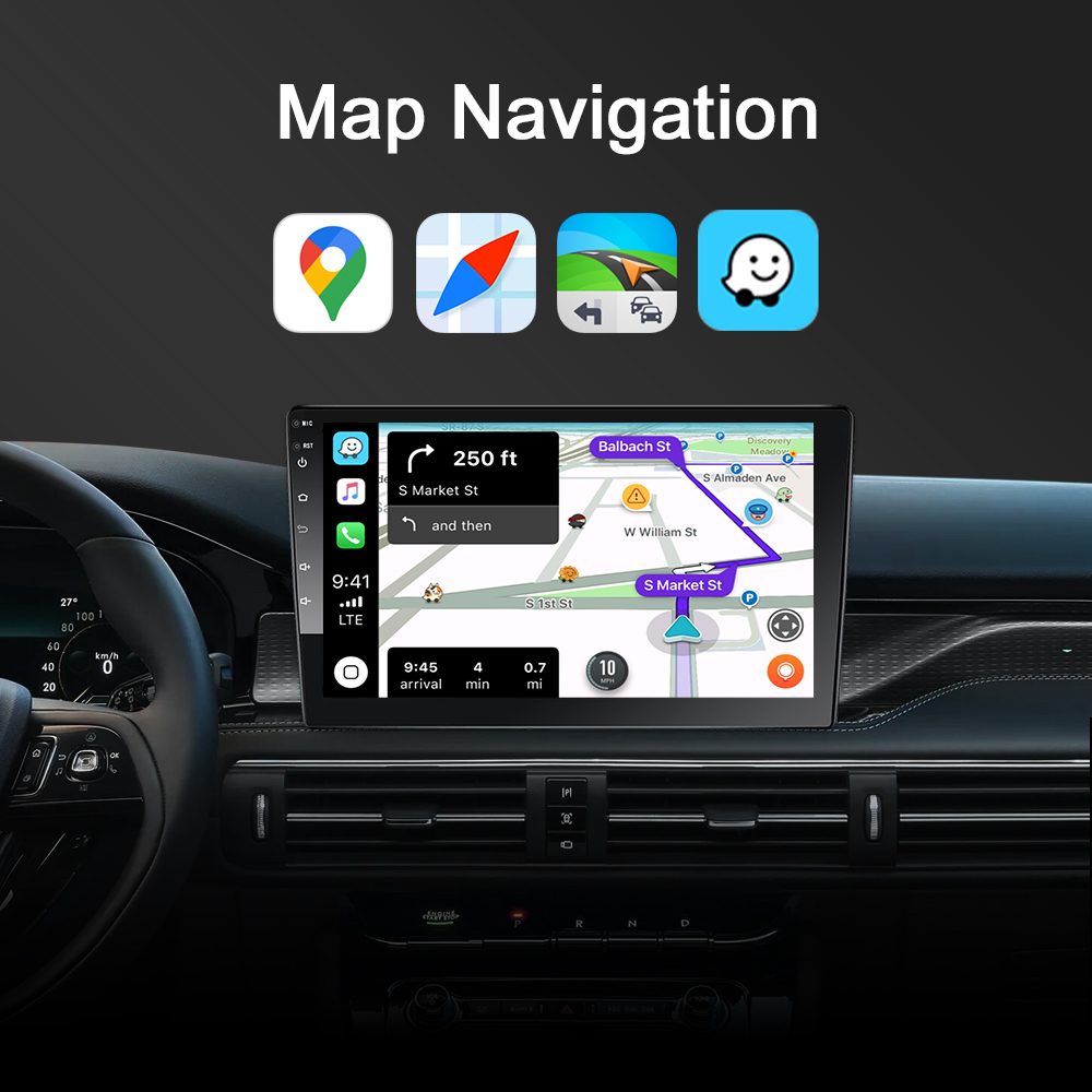 9''/10''  Android 13 Car Radio Automotive Multimedia Player