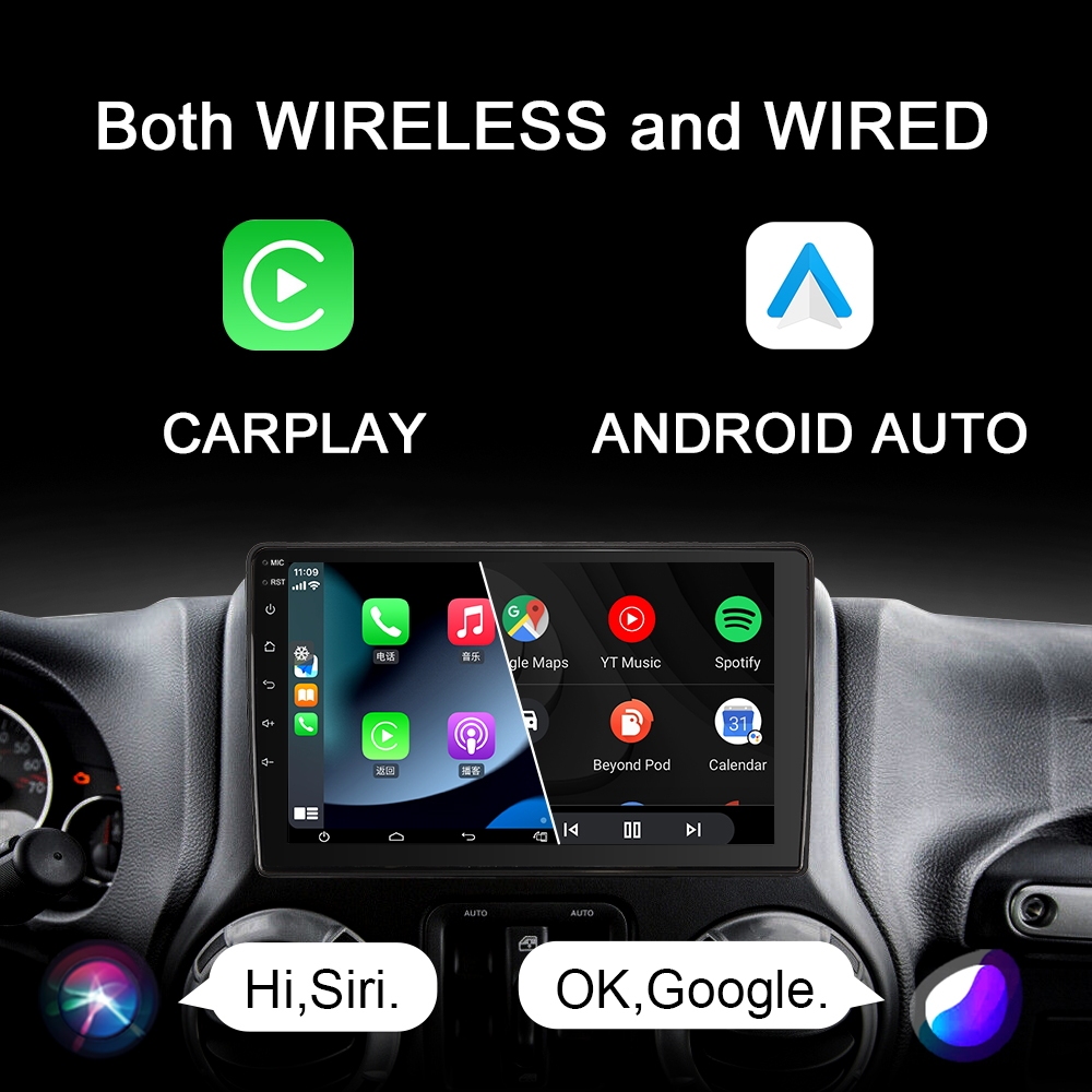 JEEP|DODGE|CHRYSLER|10-Inch Touch Screen Display|Car Radio|Universal Package